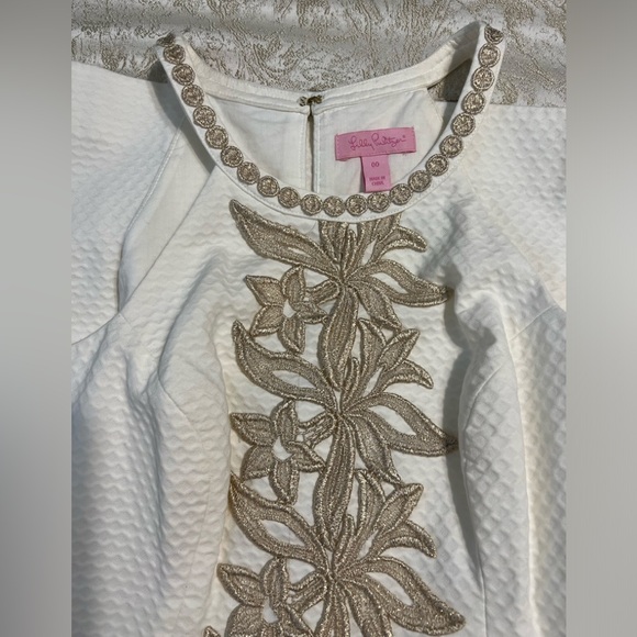 LILLY PULITZER SLEEVELESS HALTER DRESS🌹 - Picture 4 of 6